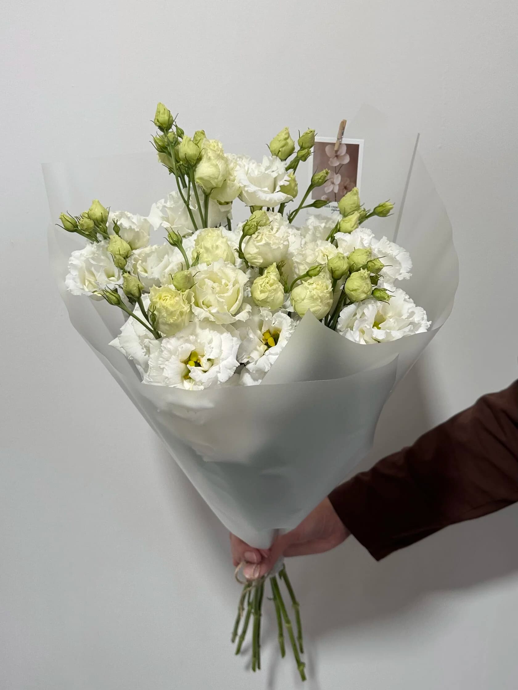 Букет эустомы